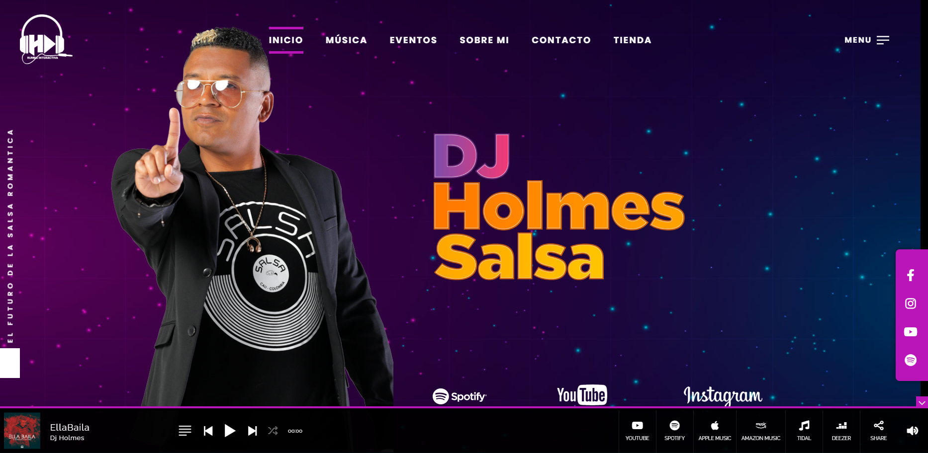 Dj Holmes Salsa