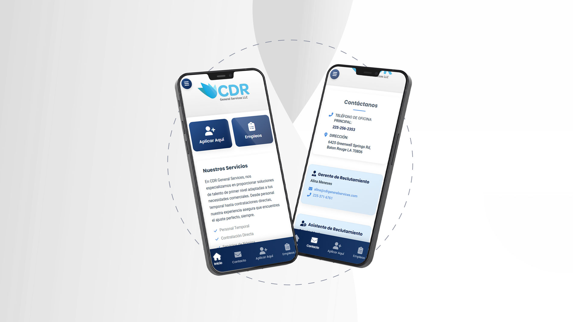 Aplicación Móvil (iOS/Android) CDR General Services