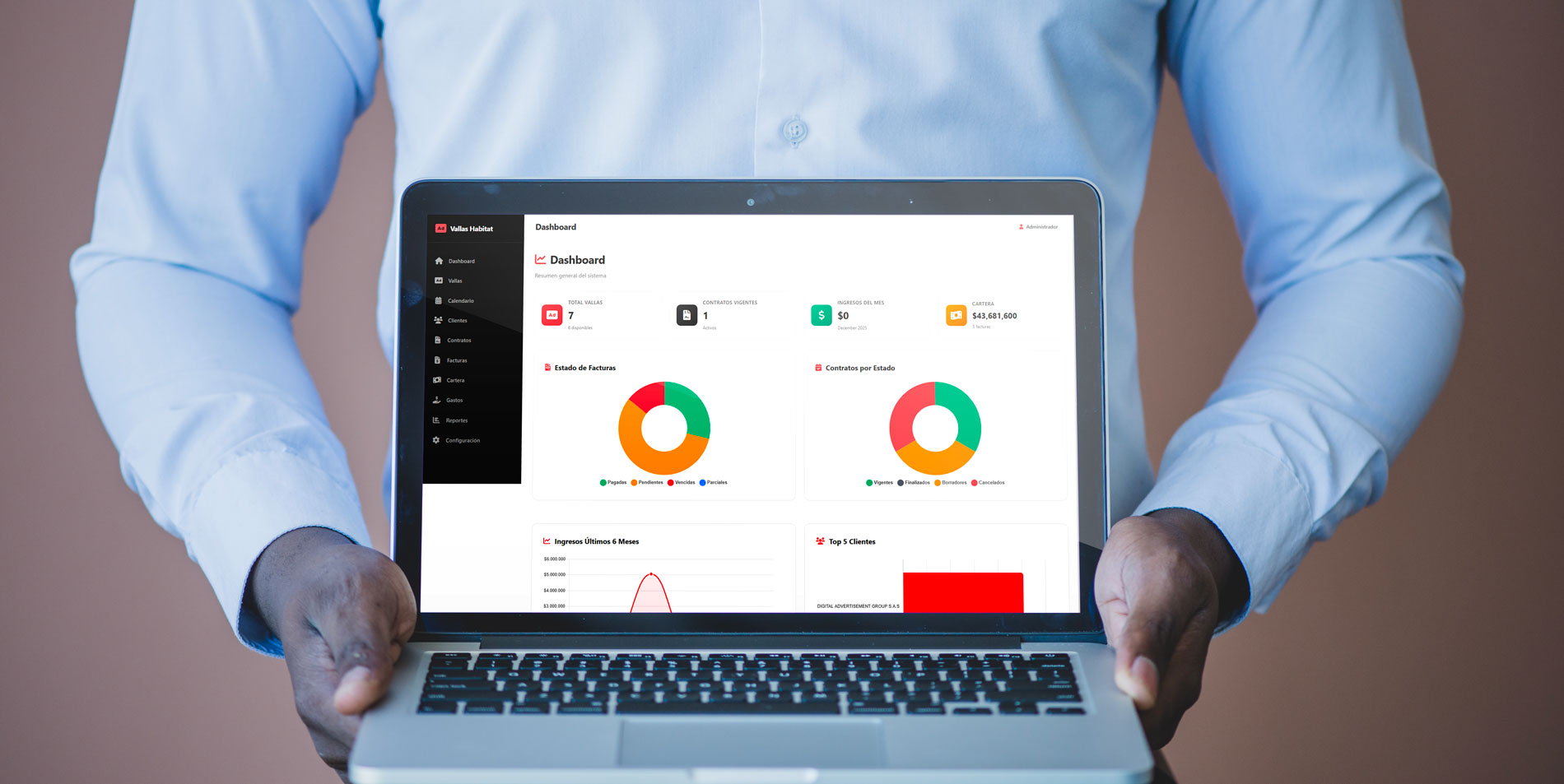 Sistema de Gestión para Vallas Publicitarias