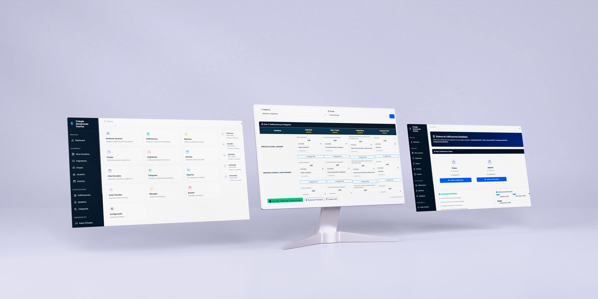 Sistema de Gestión Escolar Integral